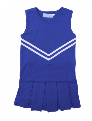 Cheer Uniform Royal Blue Set