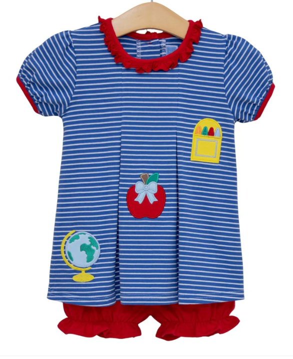 School Trio Bloomer Set