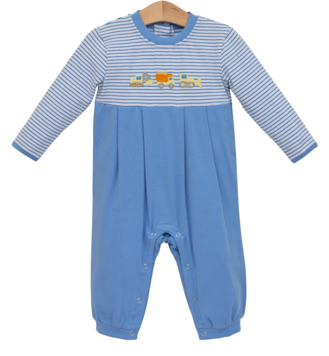 Construction Trucks Romper