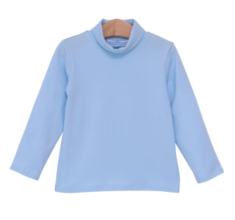 Taylor Light Blue Turtleneck
