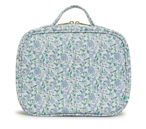 Hampton Floral Cosmetic Toiletry Case