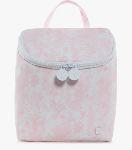 Bunny Toile Pink-Take Away Lunch Bag