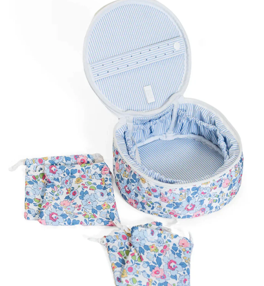 Bridgehampton Floral Quilted Jewel Round