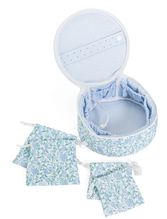 Hampton Floral Quilted Jewel Round