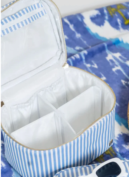 Pimlico Sand Stripe-Luxe Vanity Trn Case