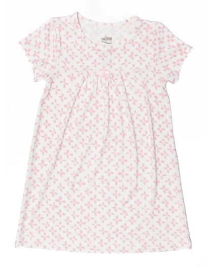 Pink Clover Dress - Girls