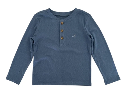 Cody Henley LS Shirt - Cobalt