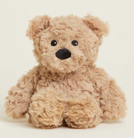Brown Curly Bear Junior Warmies