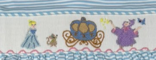 Princess Ball Smocked Pant Set