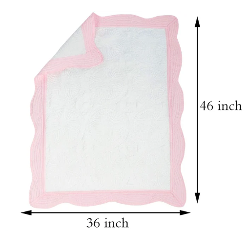 Quilts Monogram - Pink
