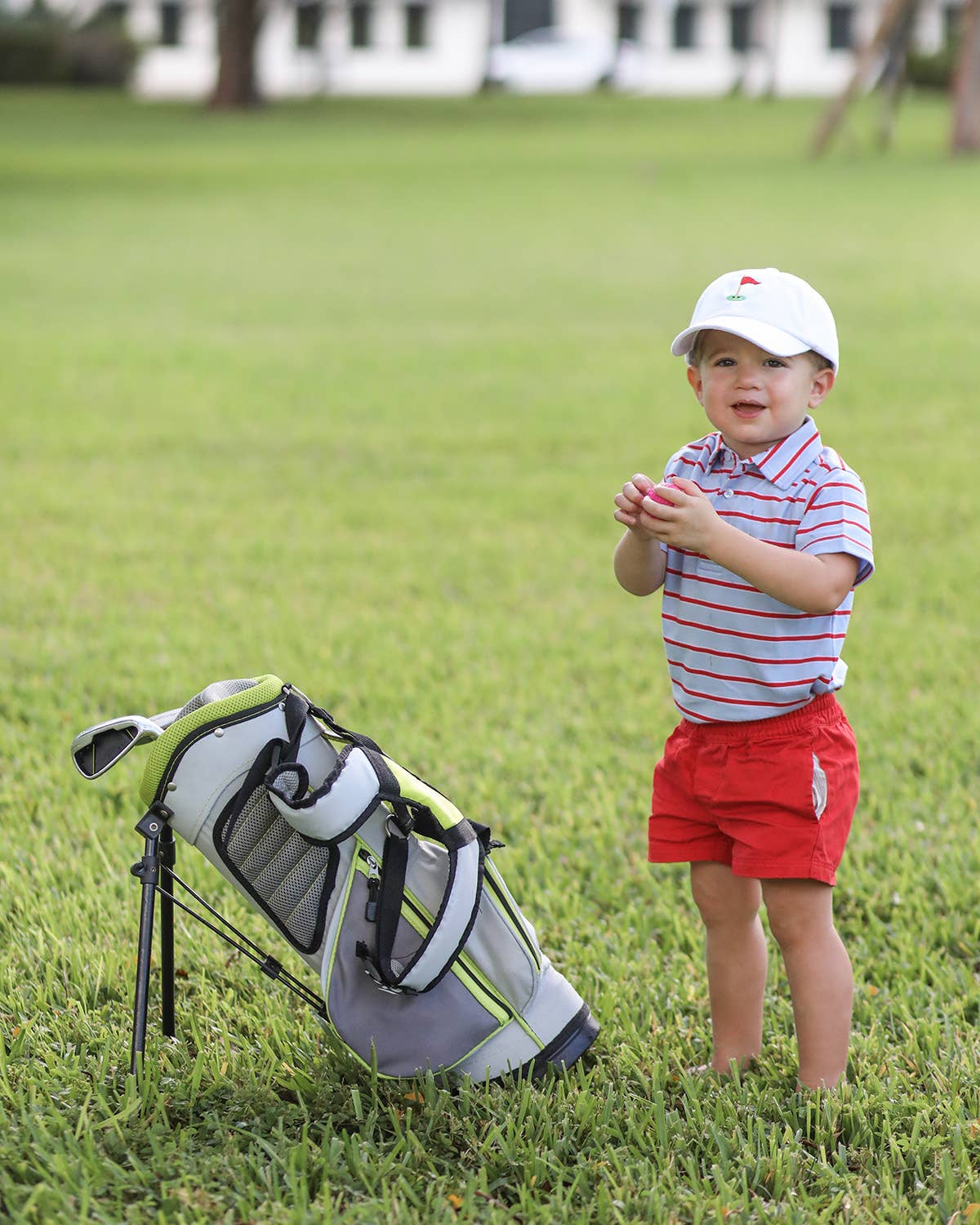 Golf Flag Baseball Hat (Baby, Youth): Baby (0-2 y.o.)