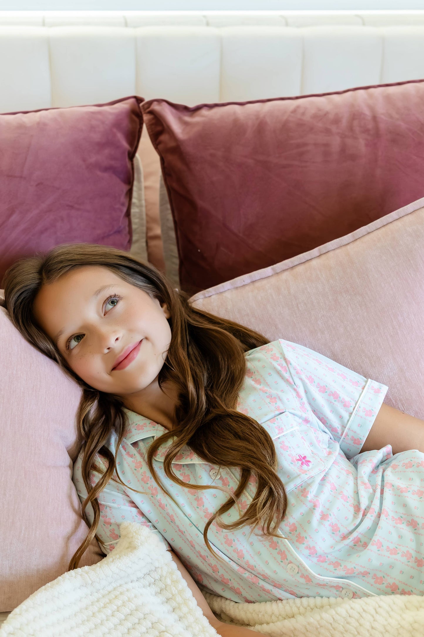 Teen Pajama Set -  Sweet Bloom: XS