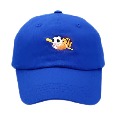 Royal Blue w/Multisport Kids BB Hat