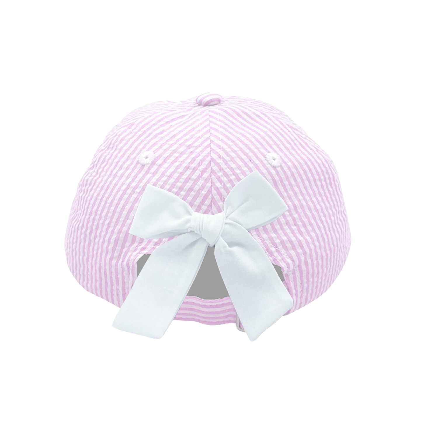 Pink Sailboat Bow Baseball Hat (Baby, Youth): Baby/Toddler