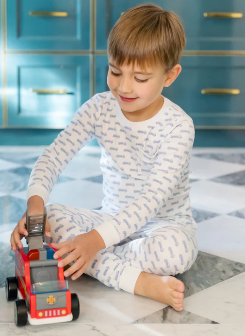 Boys Bradford Firetruck Pajamas