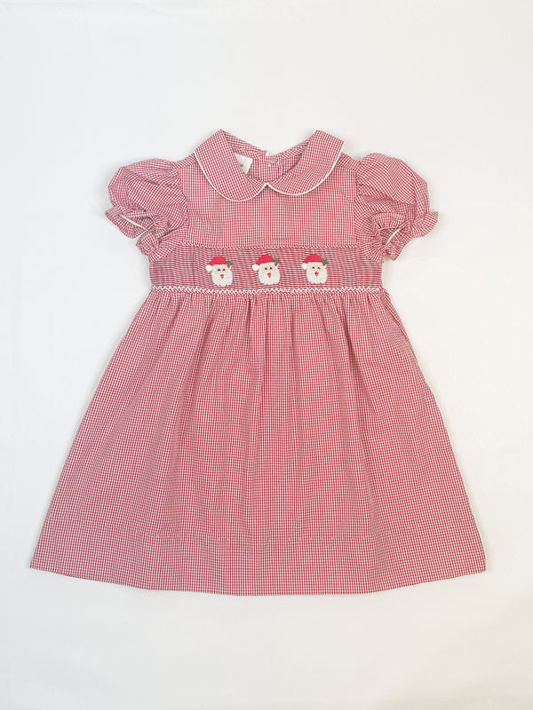 Brookley Little Clause Red Gingham Dress