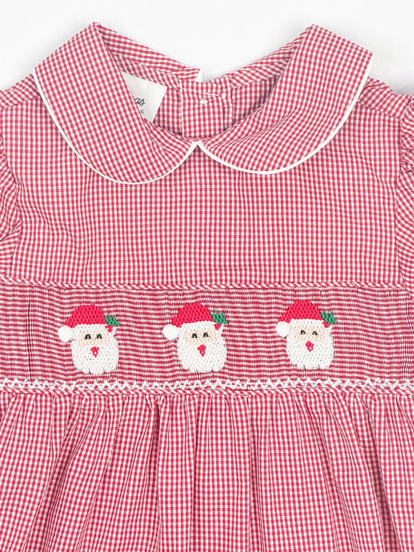 Brookley Little Clause Red Gingham Dress