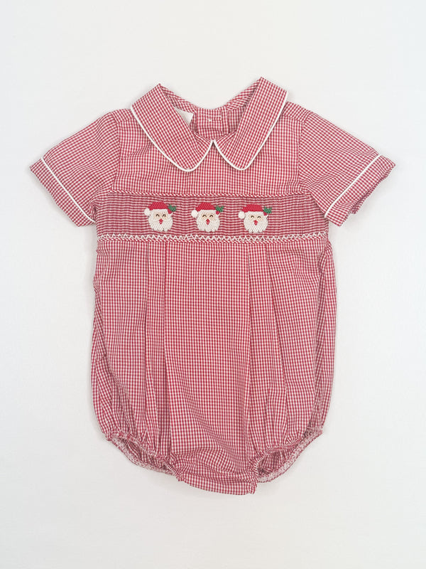 Caleb Little Clause Red Gingham Bubble