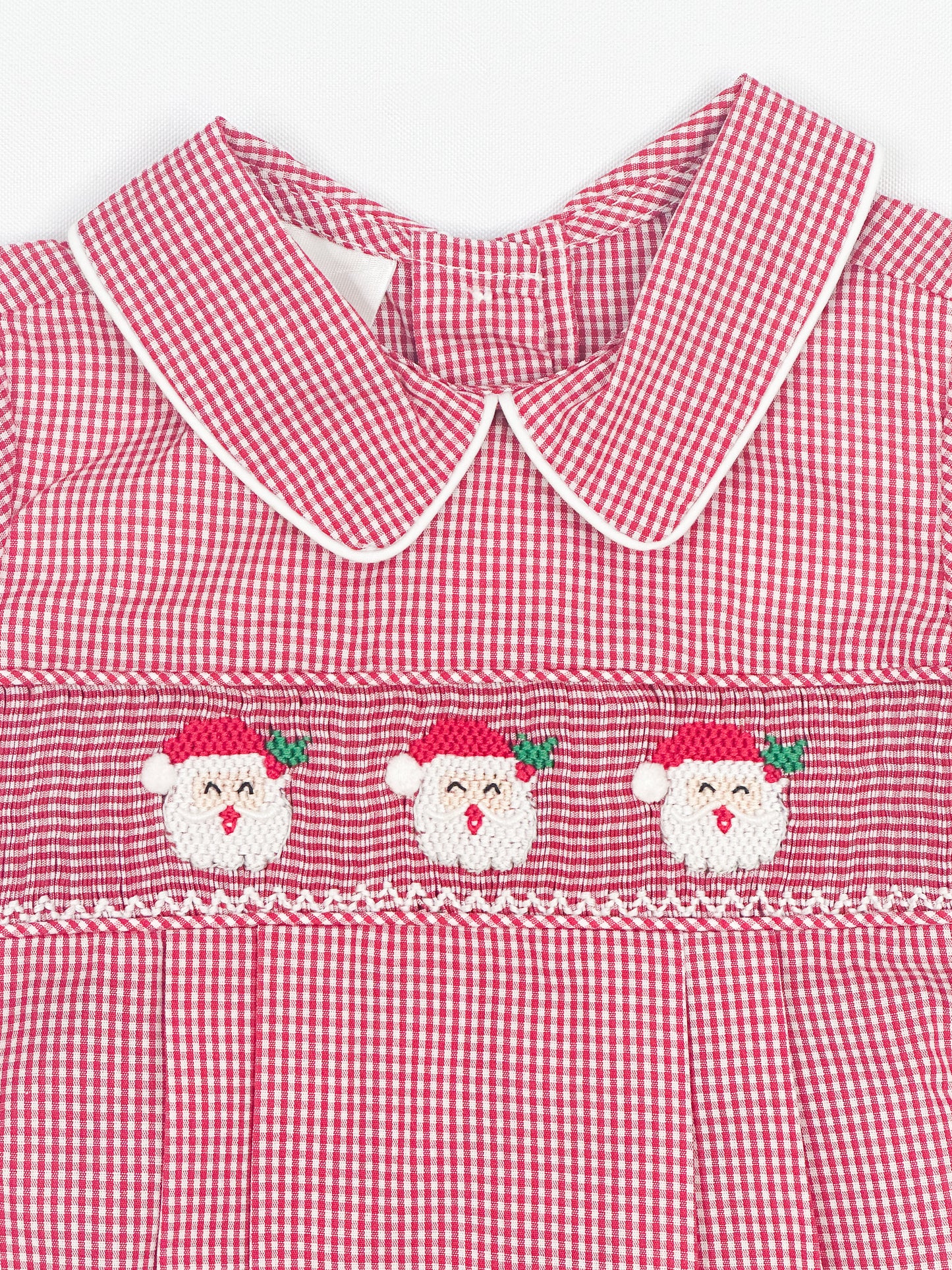 Caleb Little Clause Red Gingham Bubble