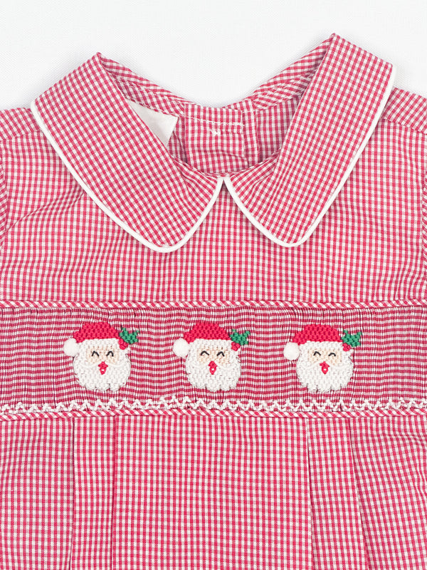 Caleb Little Clause Red Gingham Bubble