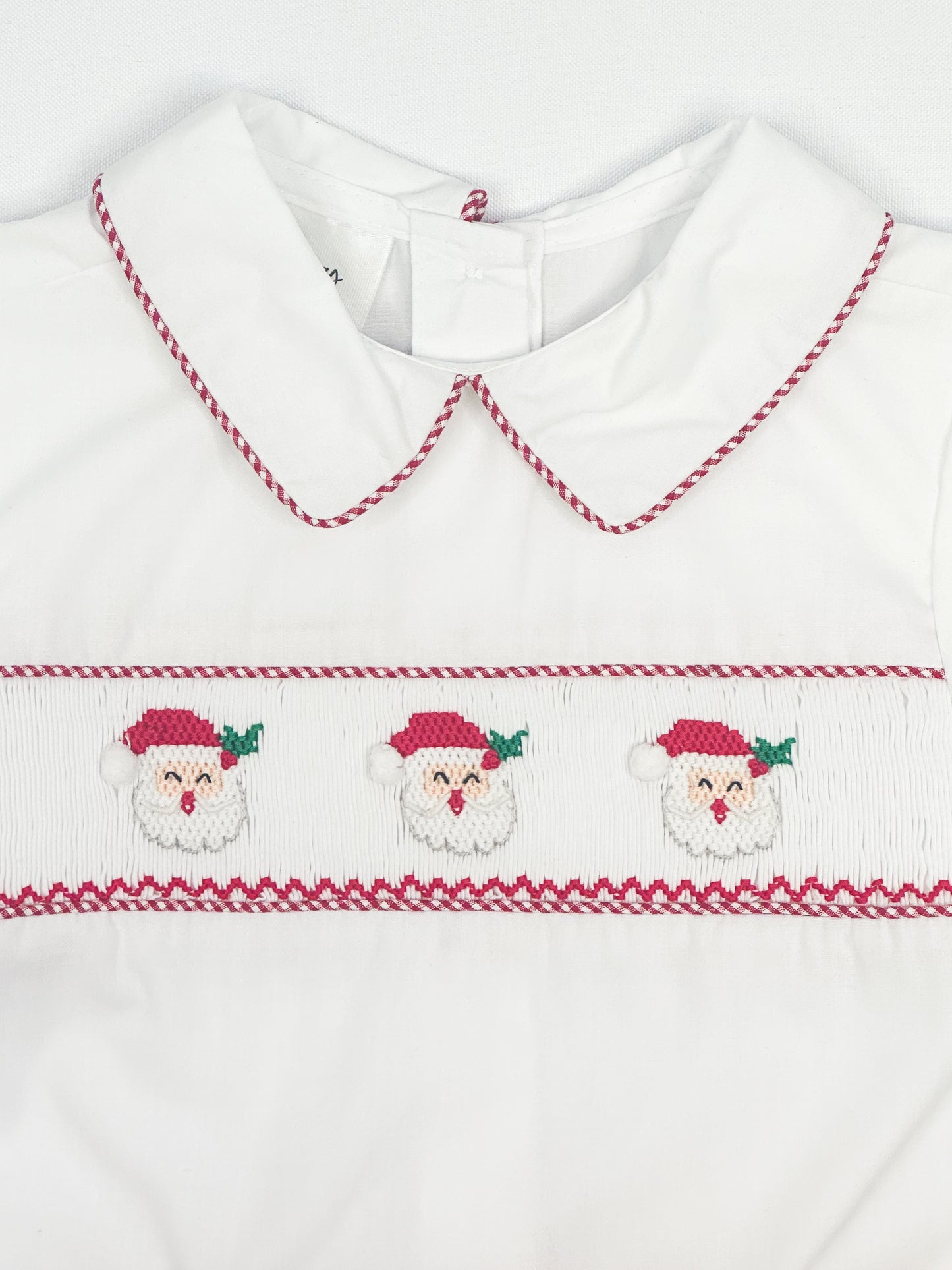 Caleb Little Clause Red Gingham Set-TOD