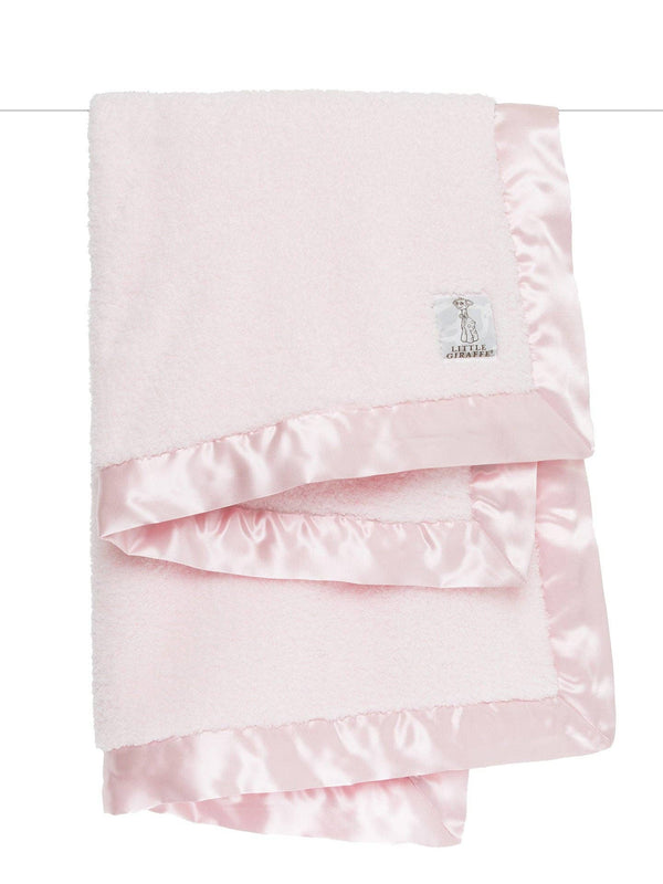 Chenille Baby Blanket: Gift Box / Pink