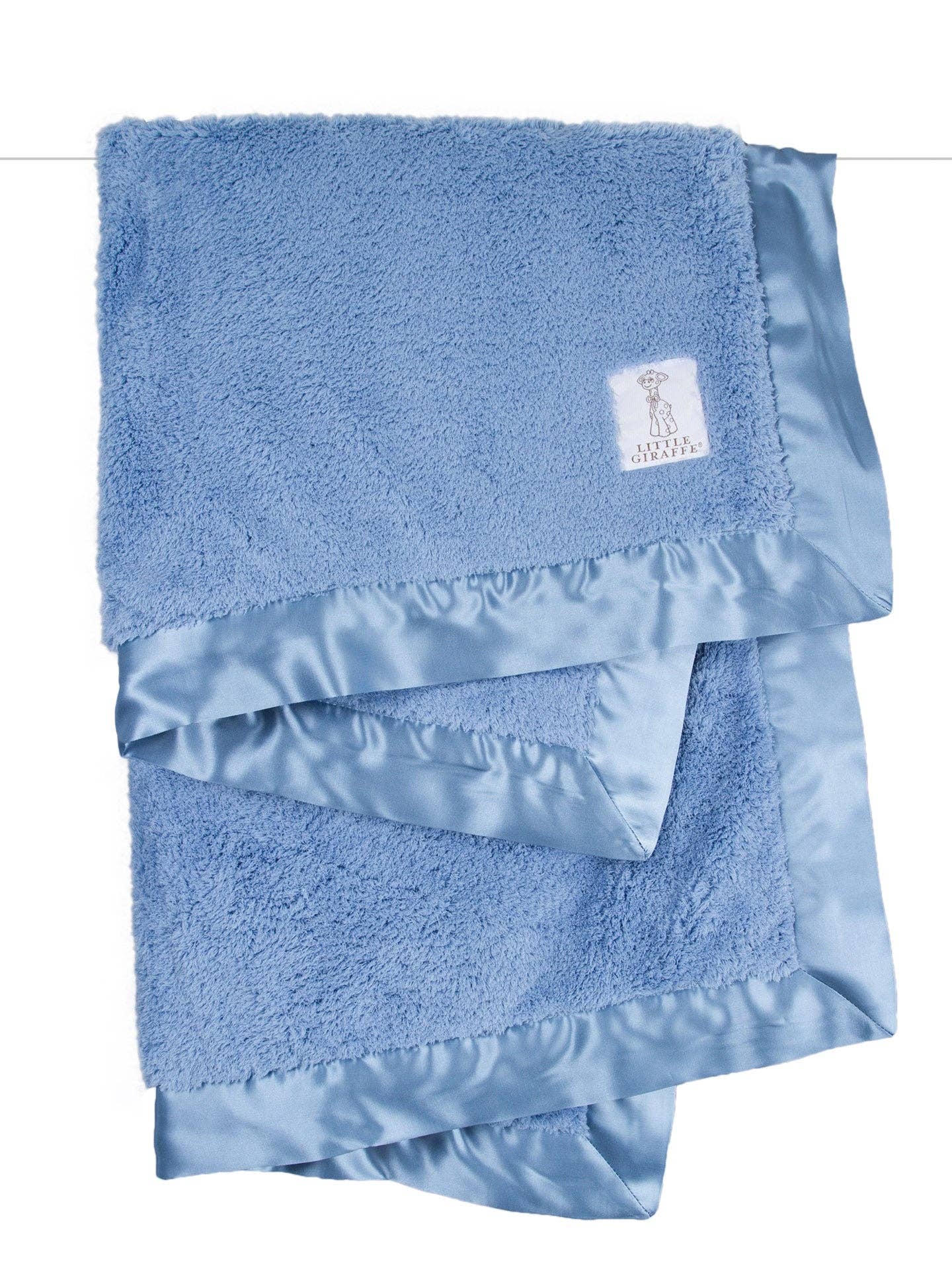 Chenille Baby Blanket: Gift Box / White