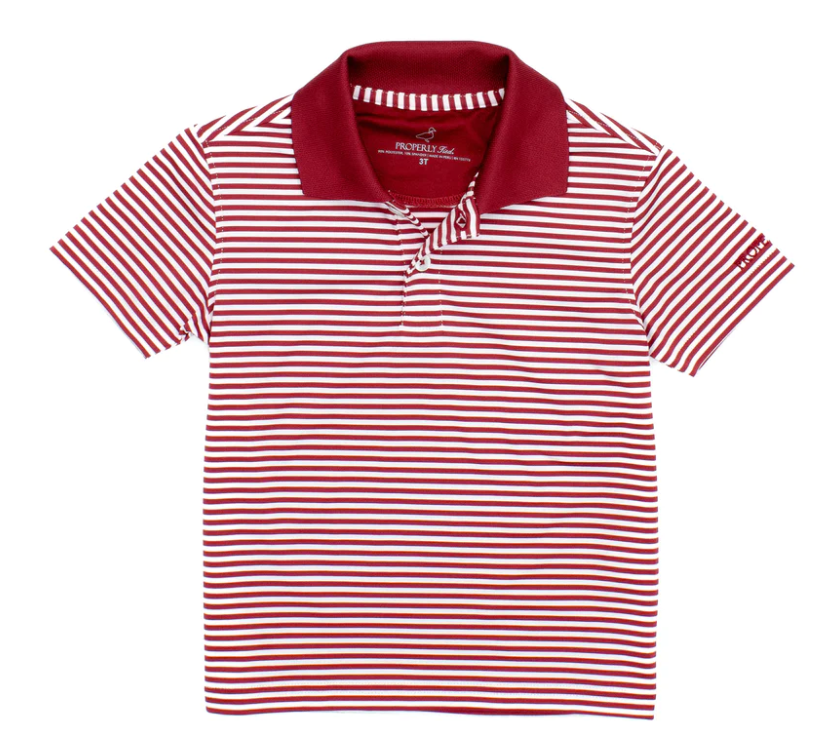 Boys Crimson Dallas Polo