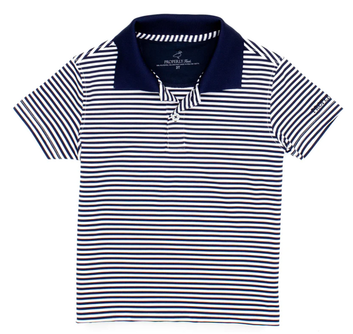 Boys Navy Dallas Polo