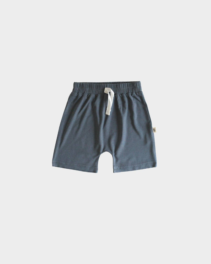 Dusty Blue Harem Shorts