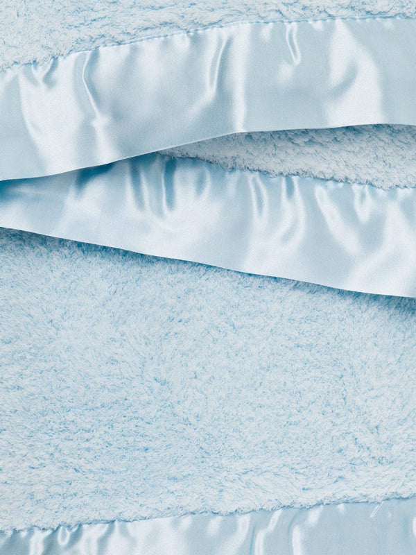Chenille Baby Blanket: Gift Box / White