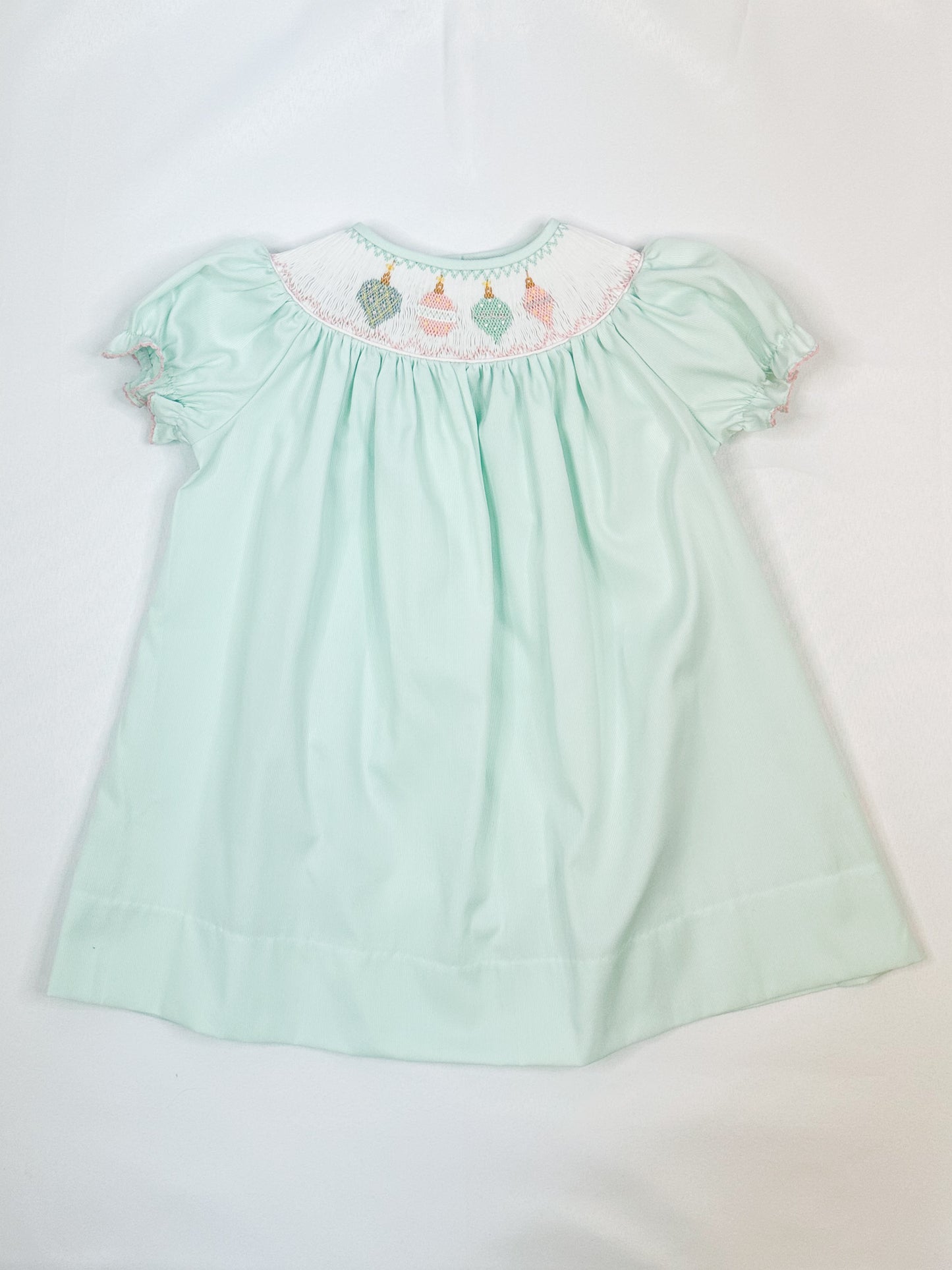 Emma Smocked Ornament Dress -Toddler