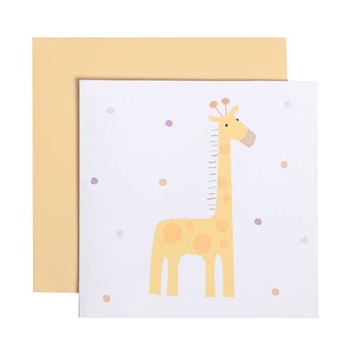 Giraffe Gift Enclosure Card