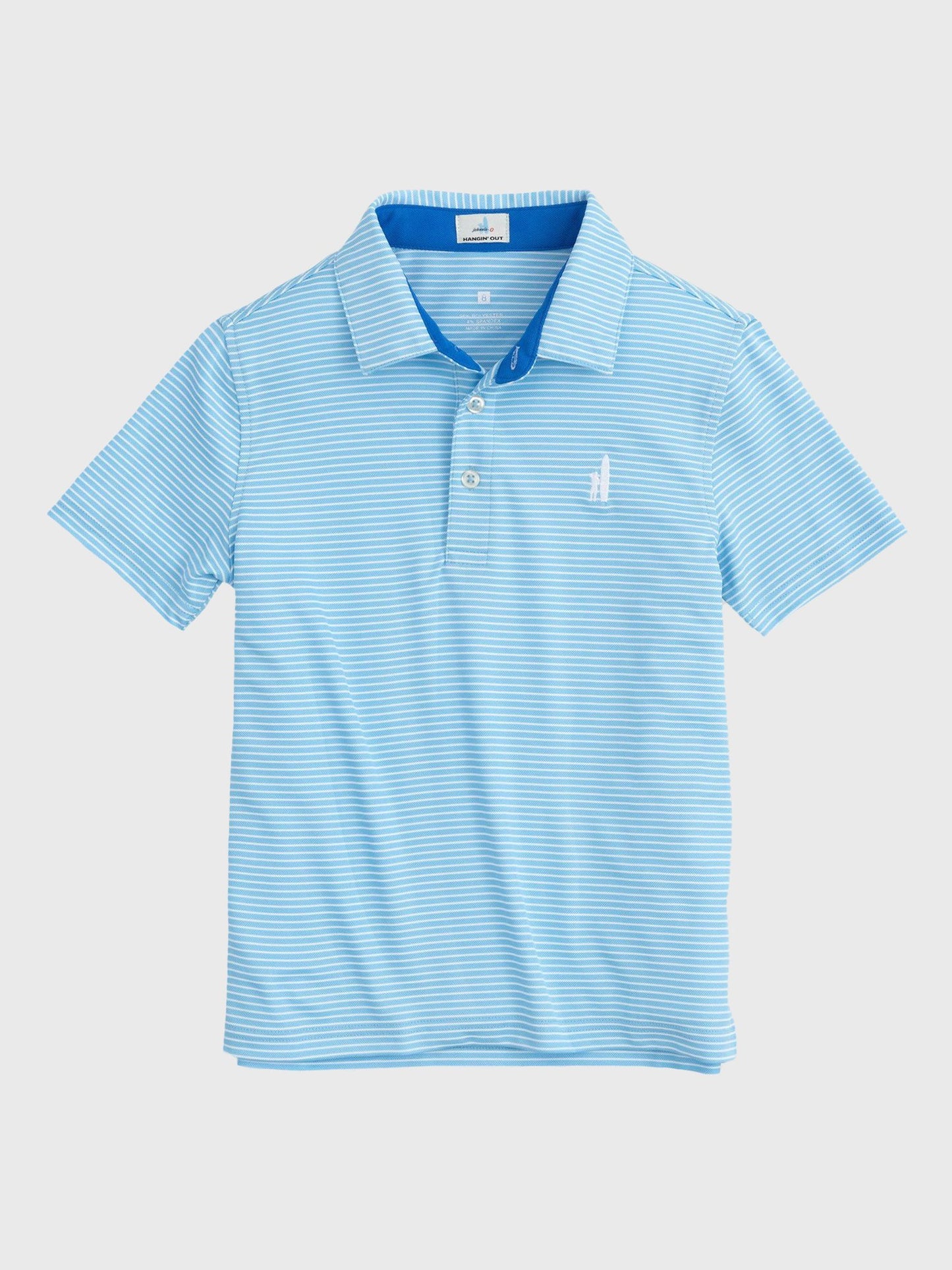 Gulf Blue Merrins Prepformance Polo