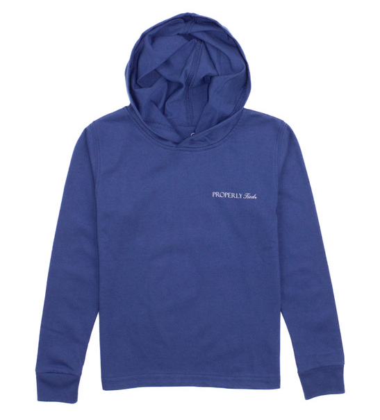 Boys Lake Hoodie River Blue