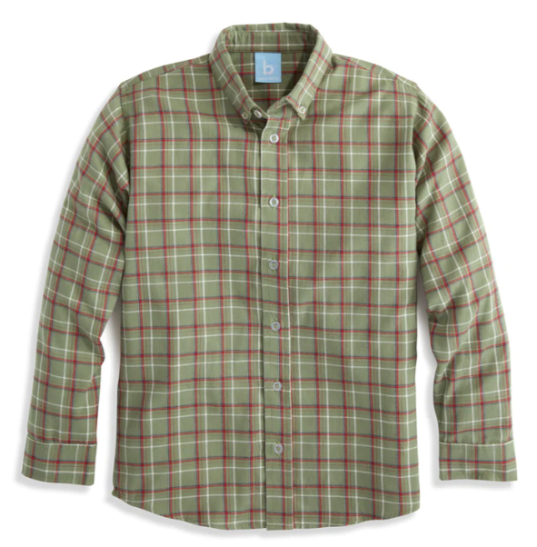 Hunter Plaid Buttondown Shirt - Boys