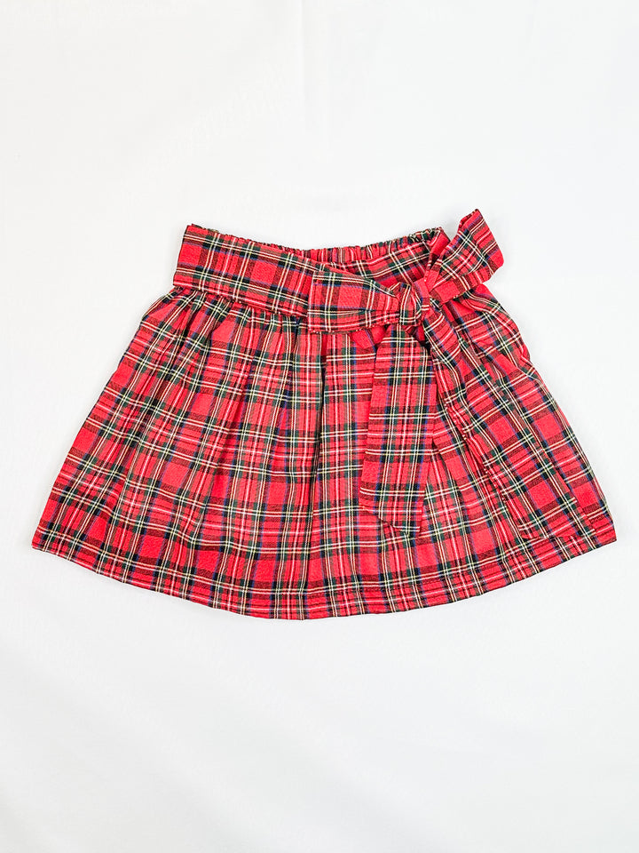 Lacey Tartan Skirt - Girls