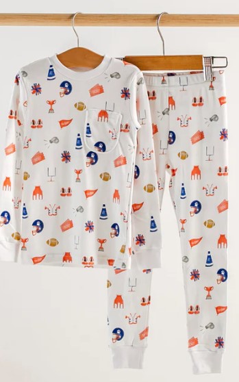 Let's Go AU Pajama Set