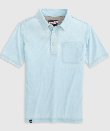 Boys Local Gulf Blue Polo