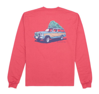 Holiday Run LS Cabernet Tee