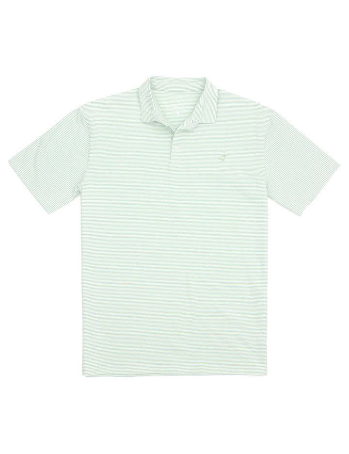 Boys Jackson Polo Mint Stripe