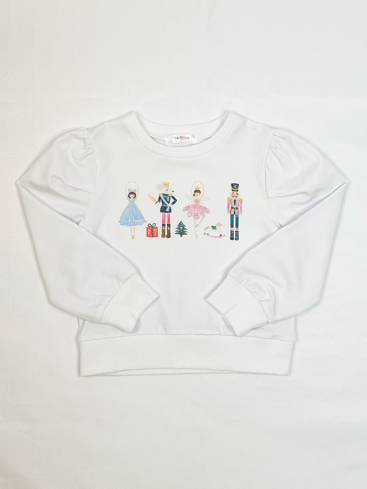 Nutcracker Puff Sleeve Top - Toddler