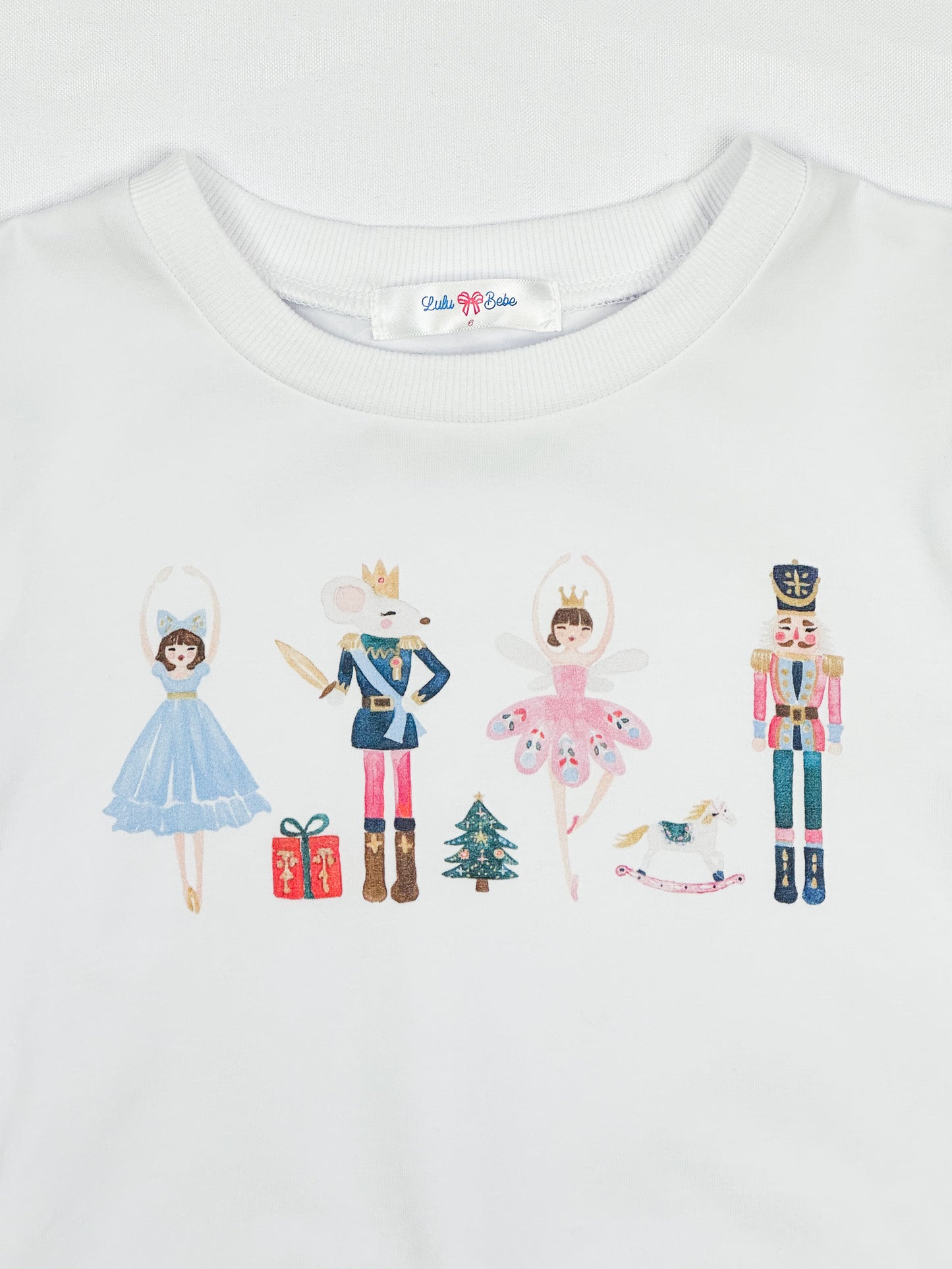 Nutcracker Puff Sleeve Top - Toddler