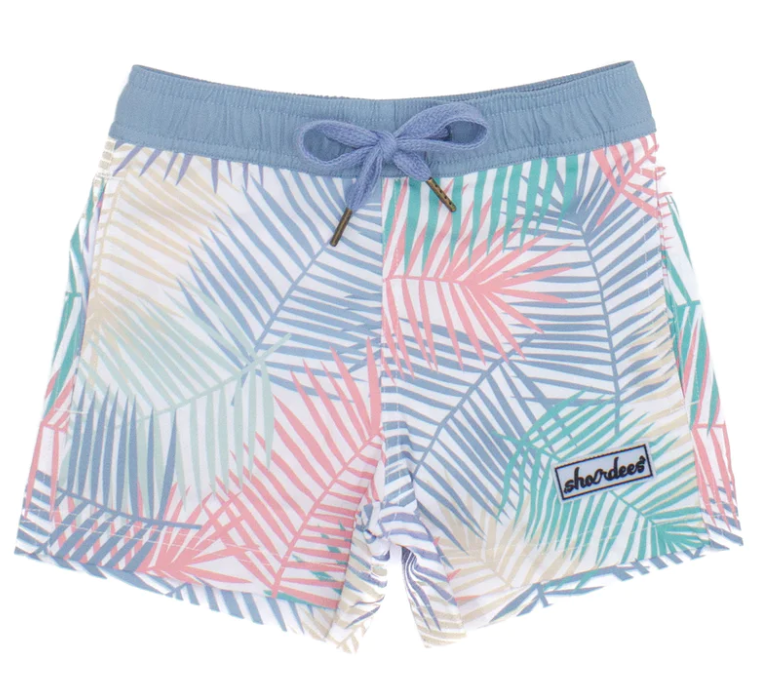 Boys Palm Swim Trunk