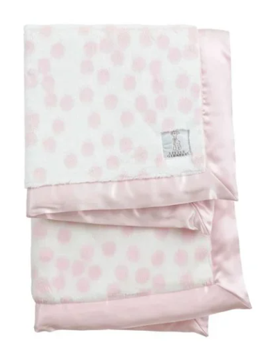 Pink Luxe Confetti Baby Blanket