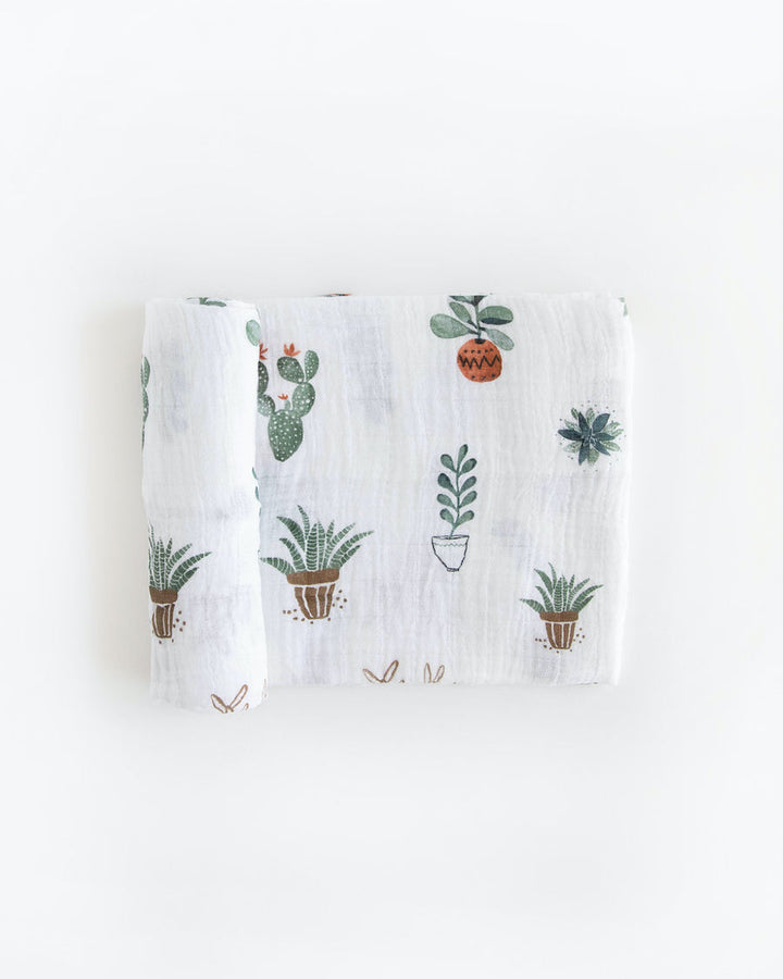 Prickle Pots Muslin Swaddle