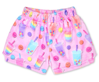 Rainboba Tea Plush Shorts