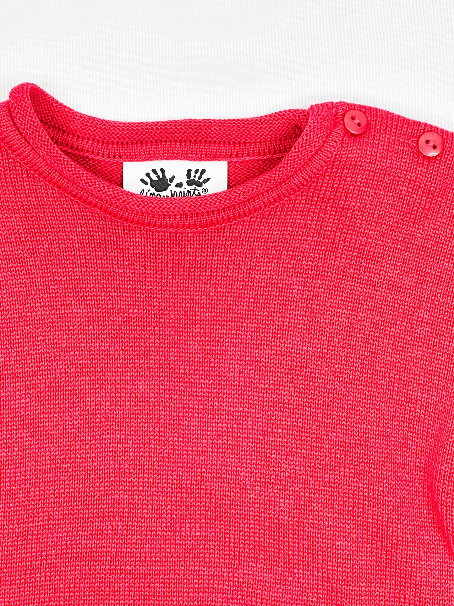 Red Pullover Sweater - Girls