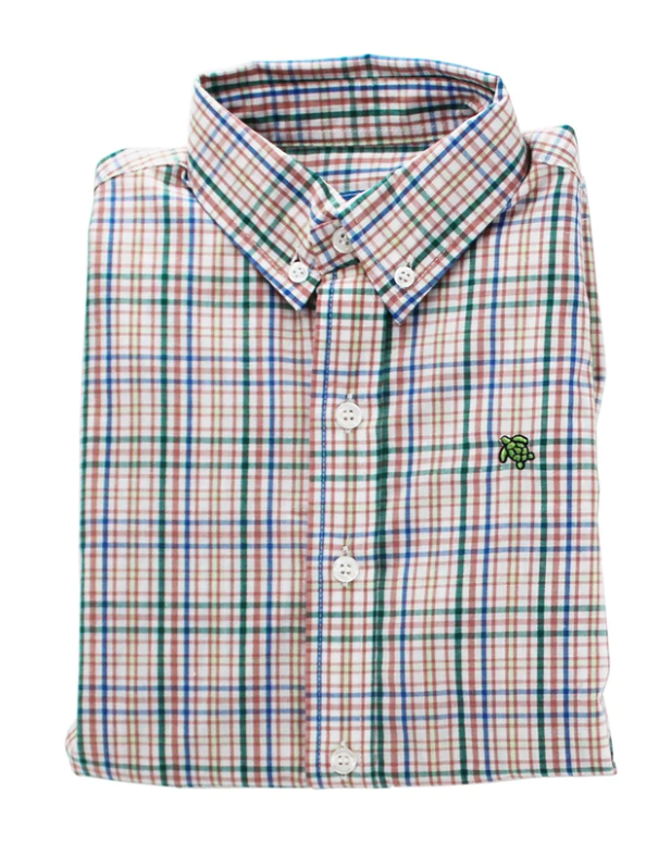 Boys Roscoe Sandstone Button Down