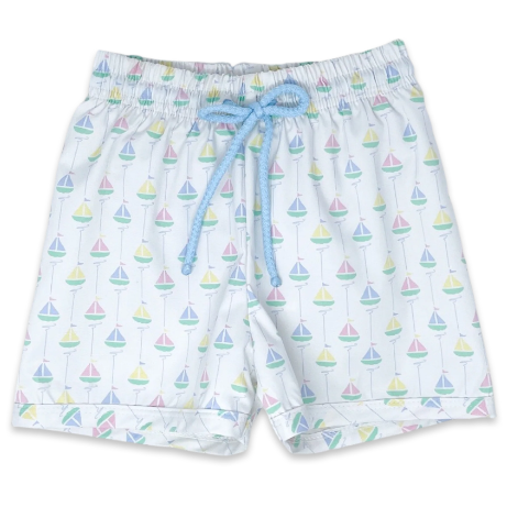 Barnes Swimsuit -Seaside Sailboat-Infant